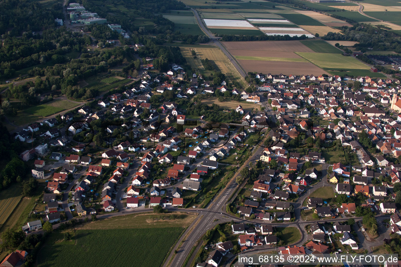 Ringsheim in the state Baden-Wuerttemberg, Germany