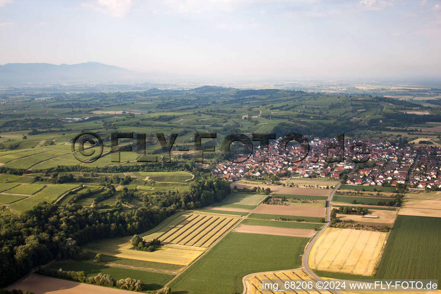 Merdingen in the state Baden-Wuerttemberg, Germany