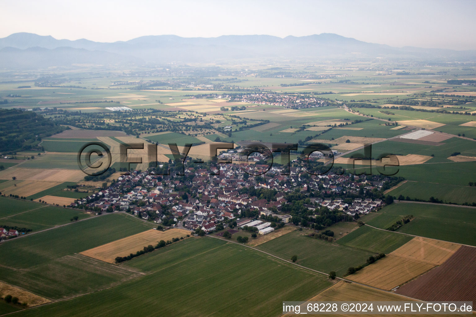 District Oberrimsingen in Breisach am Rhein in the state Baden-Wuerttemberg, Germany