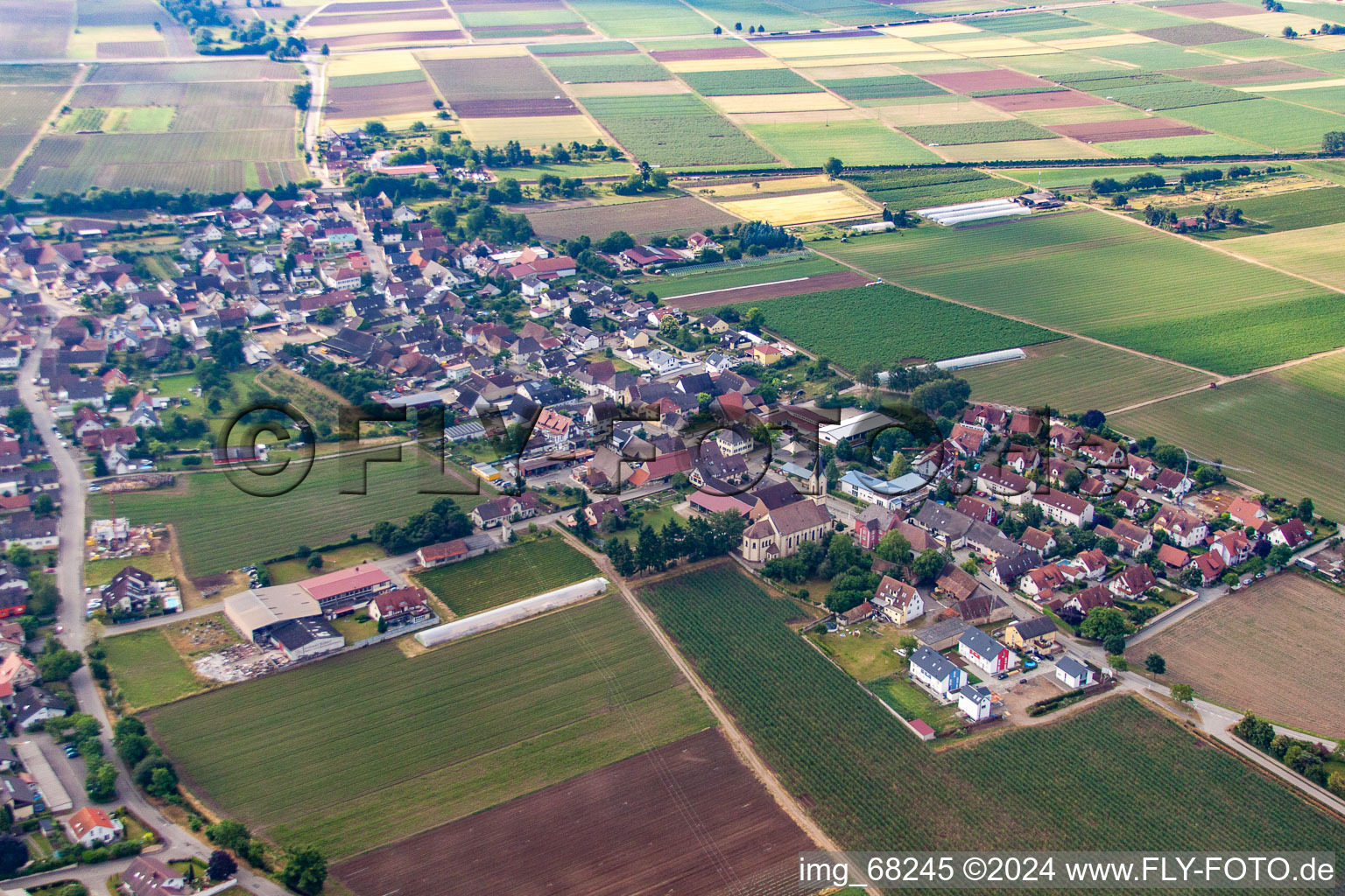 District Tunsel in Bad Krozingen in the state Baden-Wuerttemberg, Germany