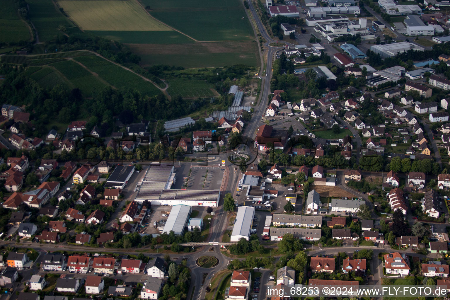 Heitersheim in the state Baden-Wuerttemberg, Germany