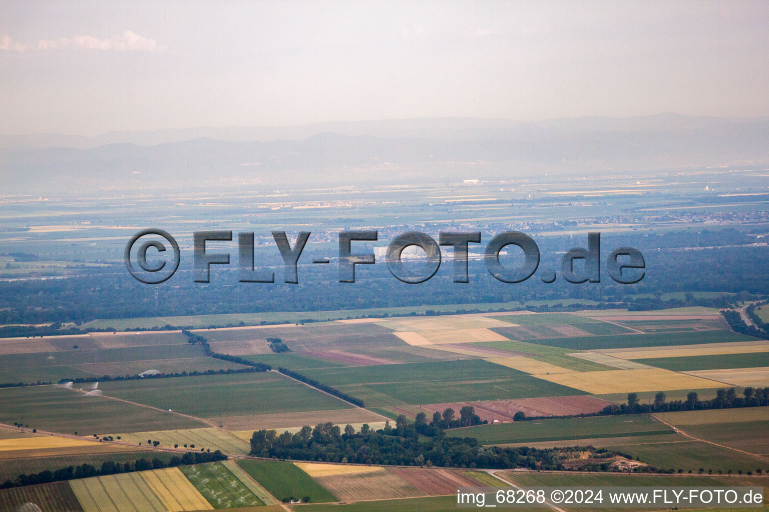 Nuclear power plant Fessenheim in Fessenheim in the state Haut-Rhin, France