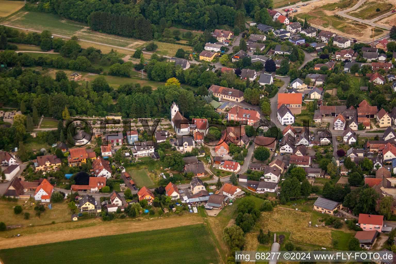 Buggingen in the state Baden-Wuerttemberg, Germany