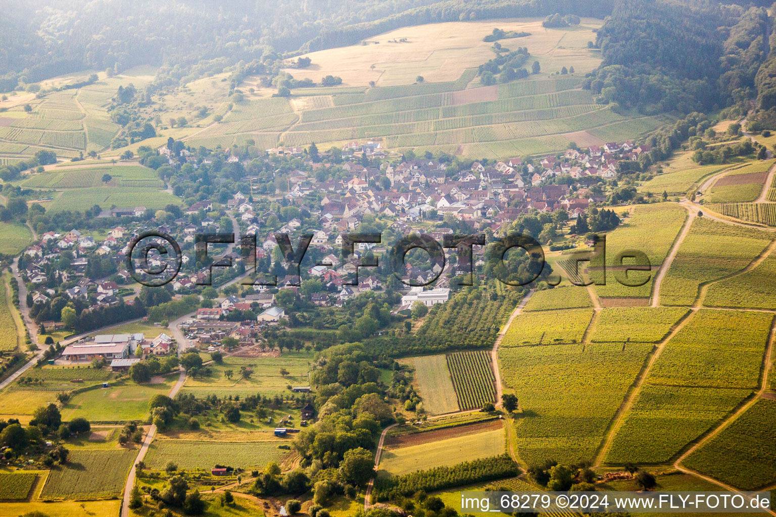 Britzingen in the state Baden-Wuerttemberg, Germany