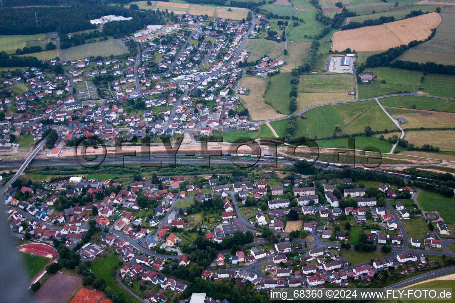 Neuhof in the state Hesse, Germany