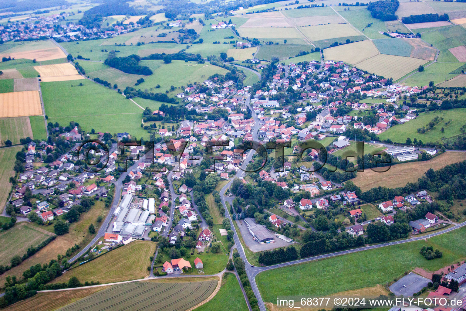 Weyhers in the state Hesse, Germany