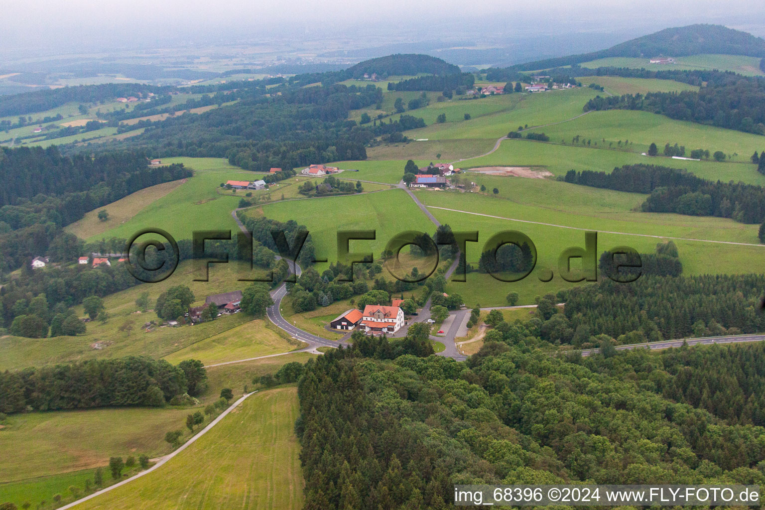 Rhön-Hotel Grabenhöfchen in the district Sieblos in Poppenhausen in the state Hesse, Germany