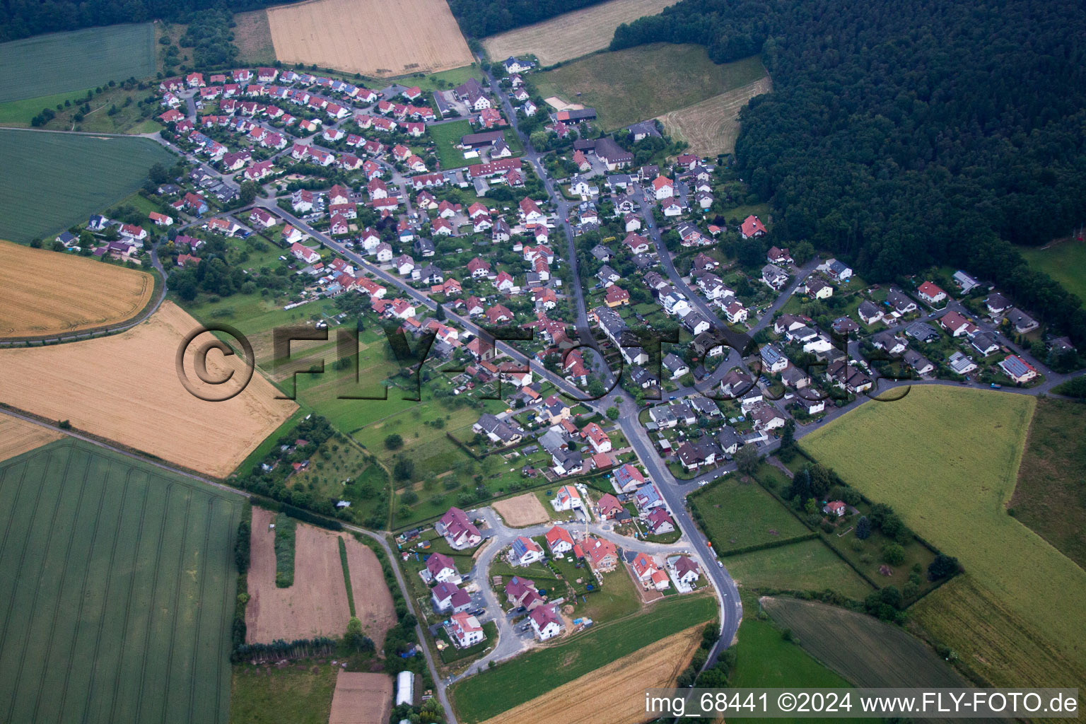 Sneezing in Fulda in the state Hesse, Germany