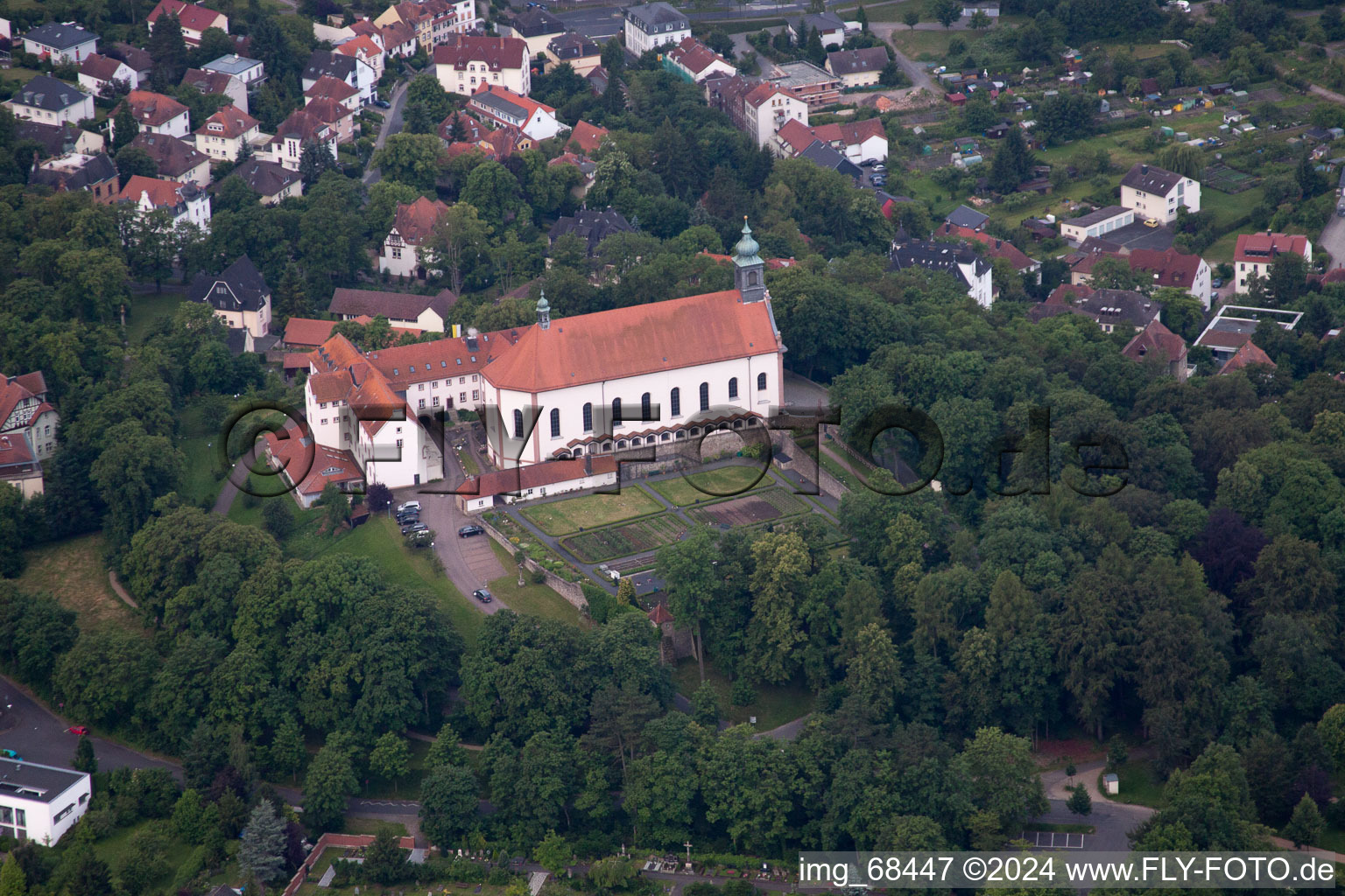 Church building St. Bonifatius in the district Horas in Fulda in the state Hesse, Germany