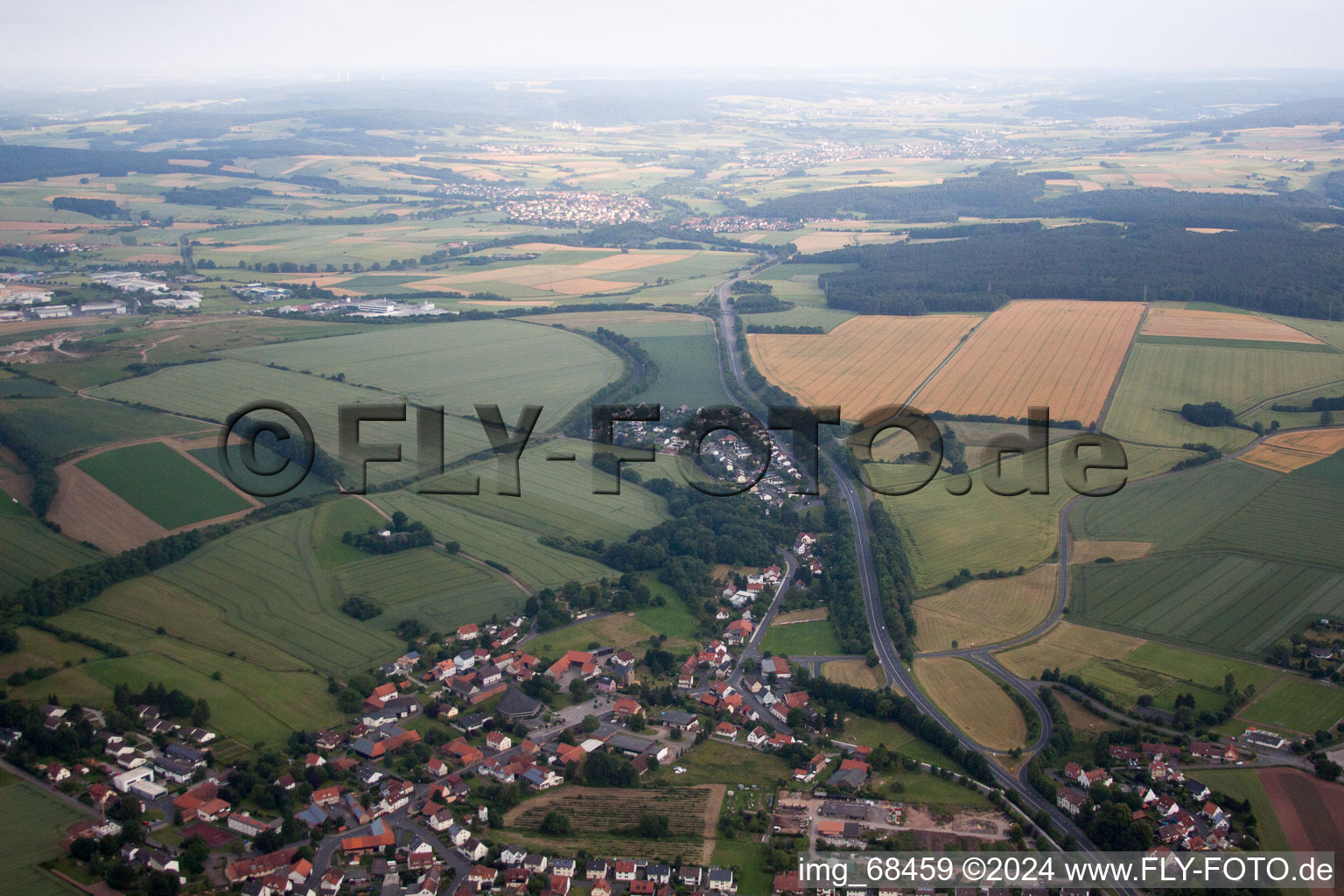 Maberzell in Fulda in the state Hesse, Germany