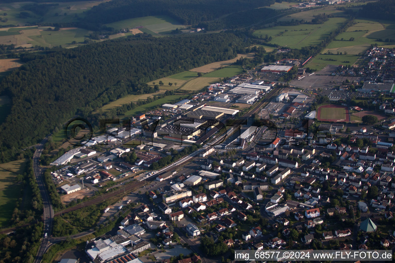 Wächtersbach in the state Hesse, Germany