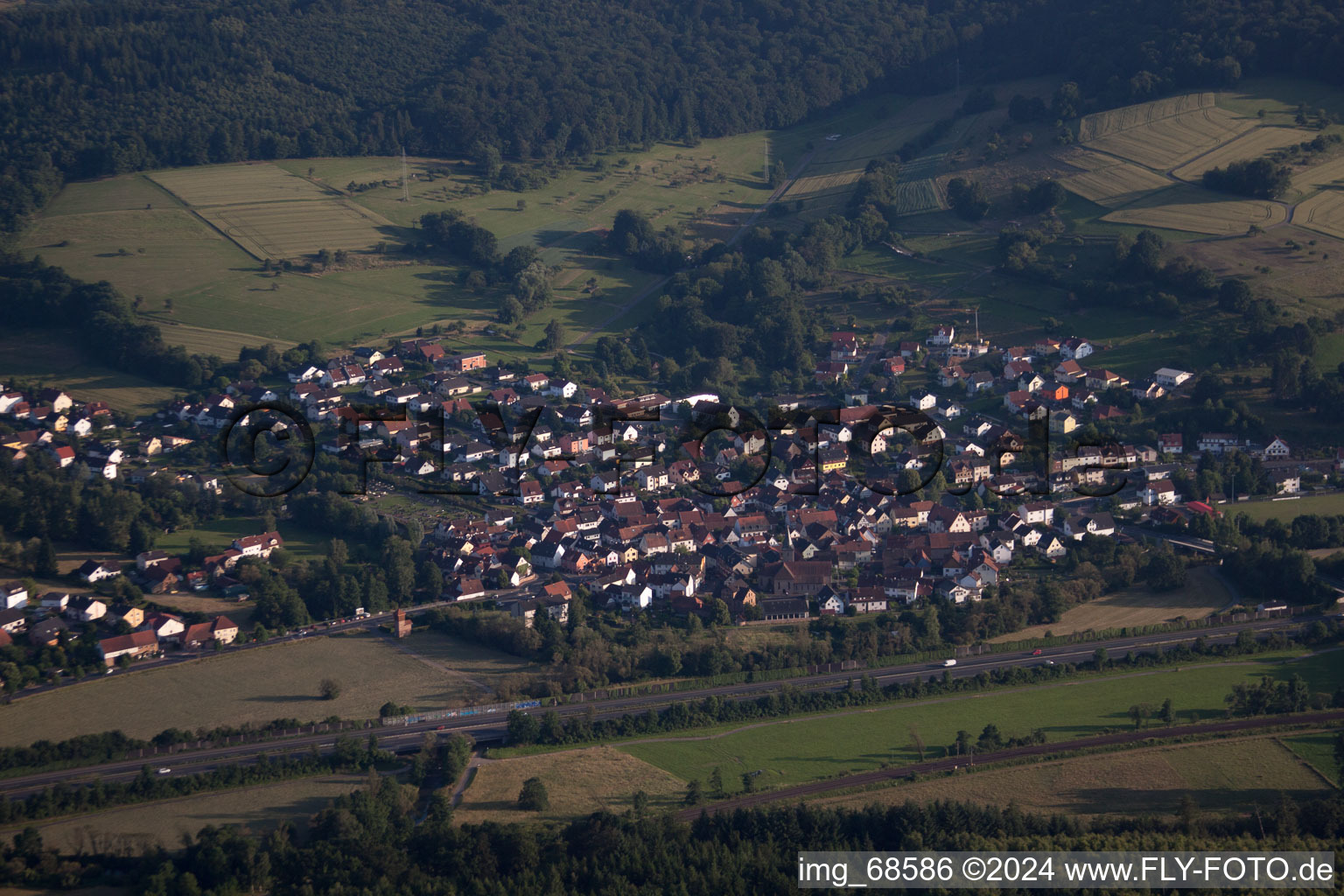 Wirtheim in Neuwirtheim in the state Hesse, Germany