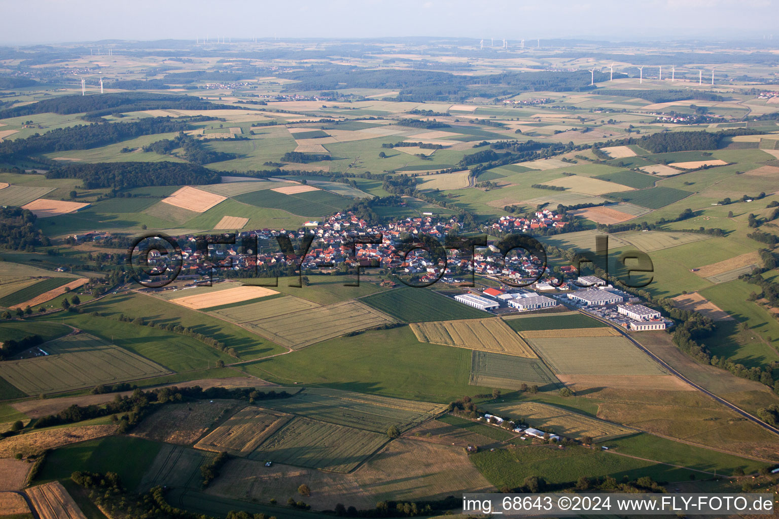 Kefenrod in the state Hesse, Germany