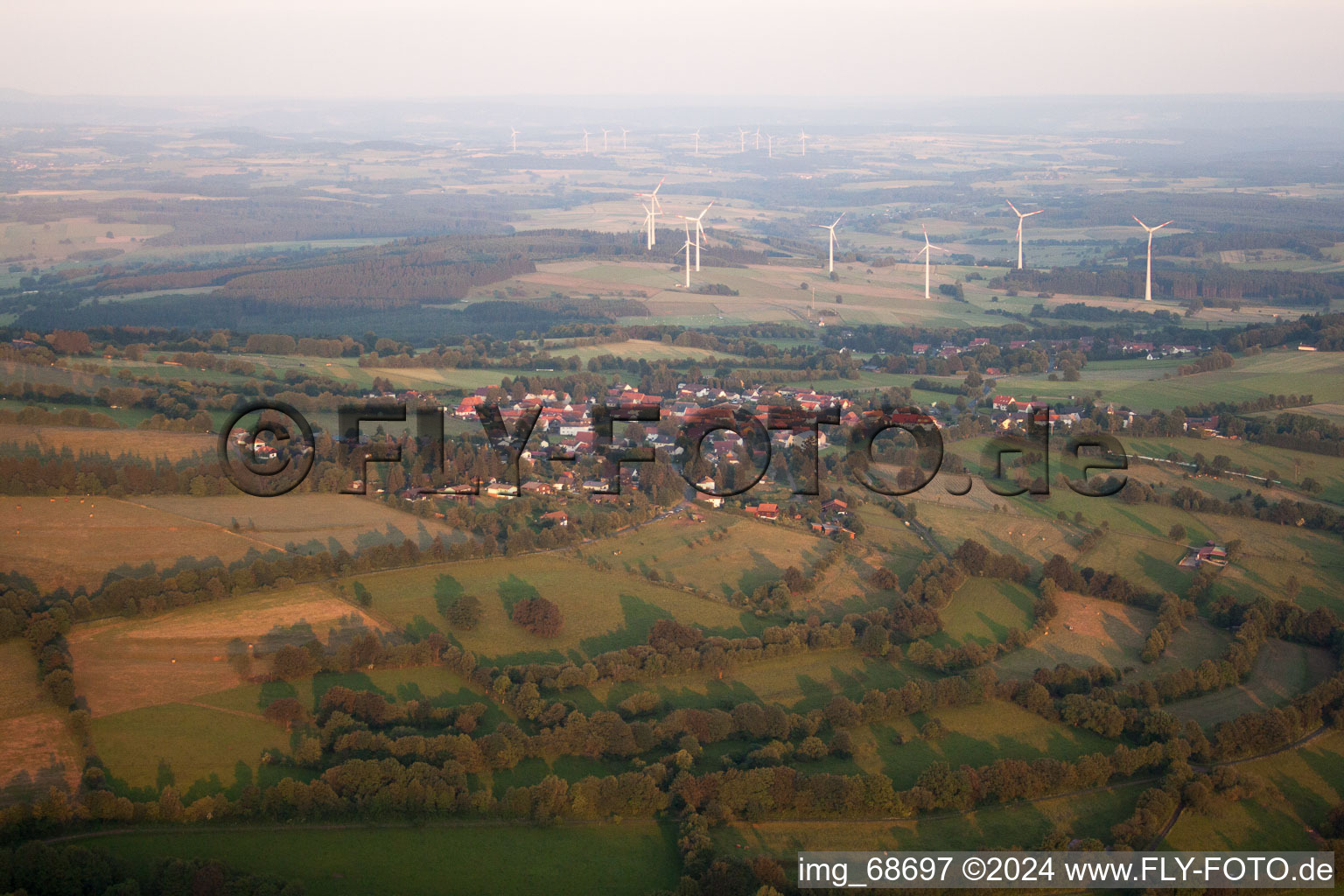 Herchenhain in the state Hesse, Germany