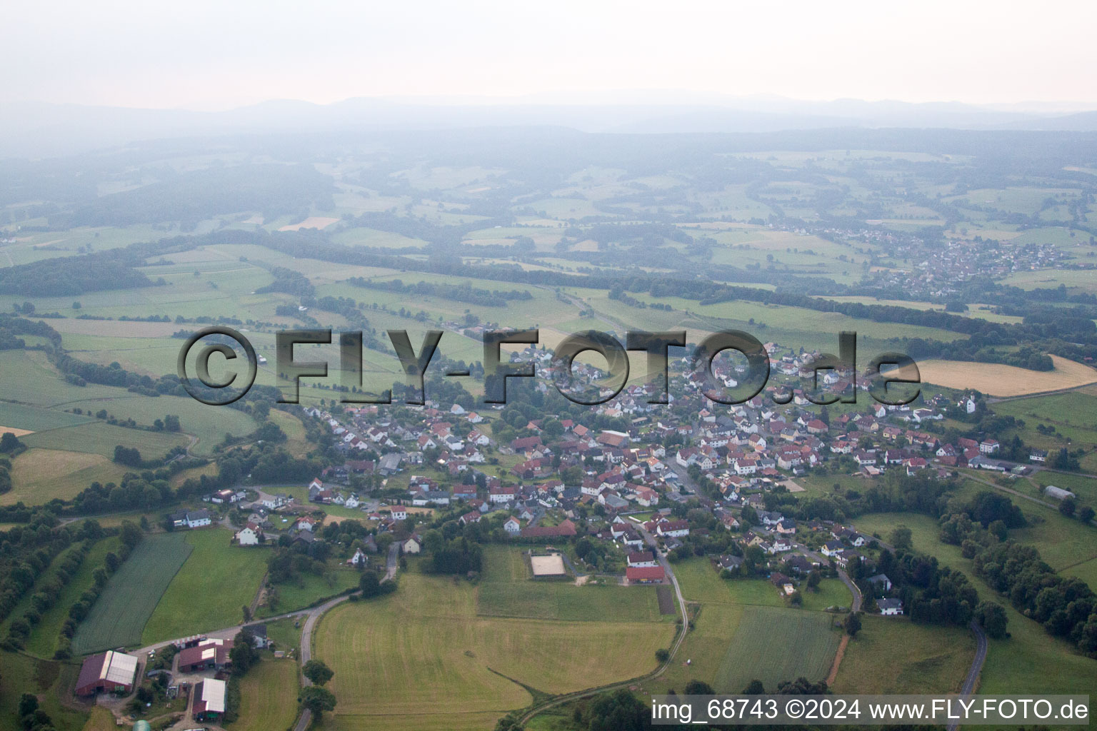 Hutten in the state Hesse, Germany