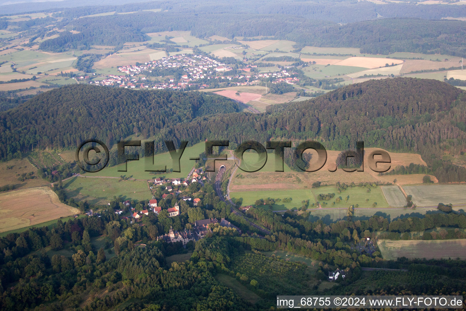 Sannerz in the state Hesse, Germany