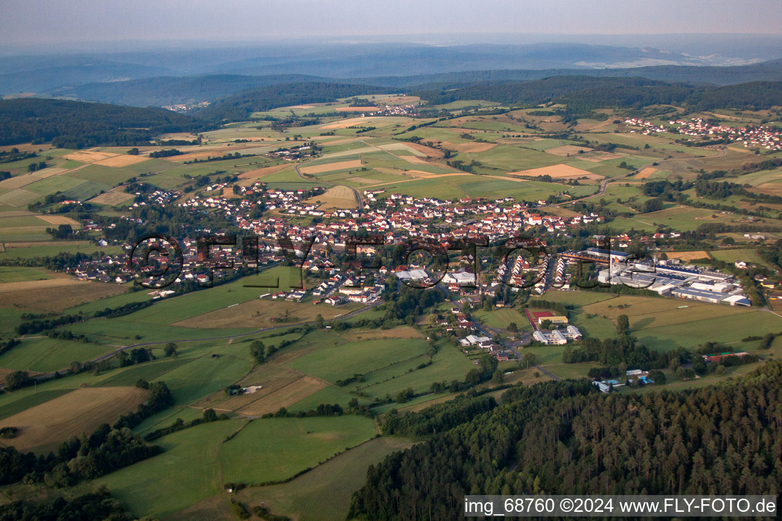 Sinntal in the state Hesse, Germany