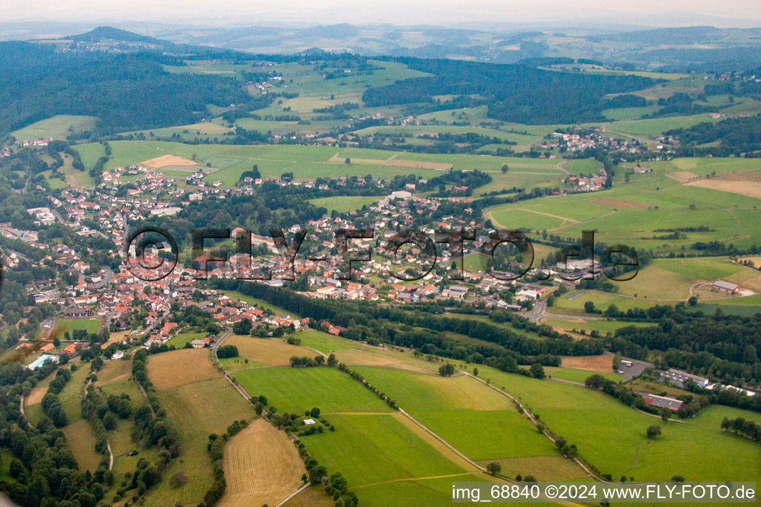 (Rhön) in Gersfeld in the state Hesse, Germany