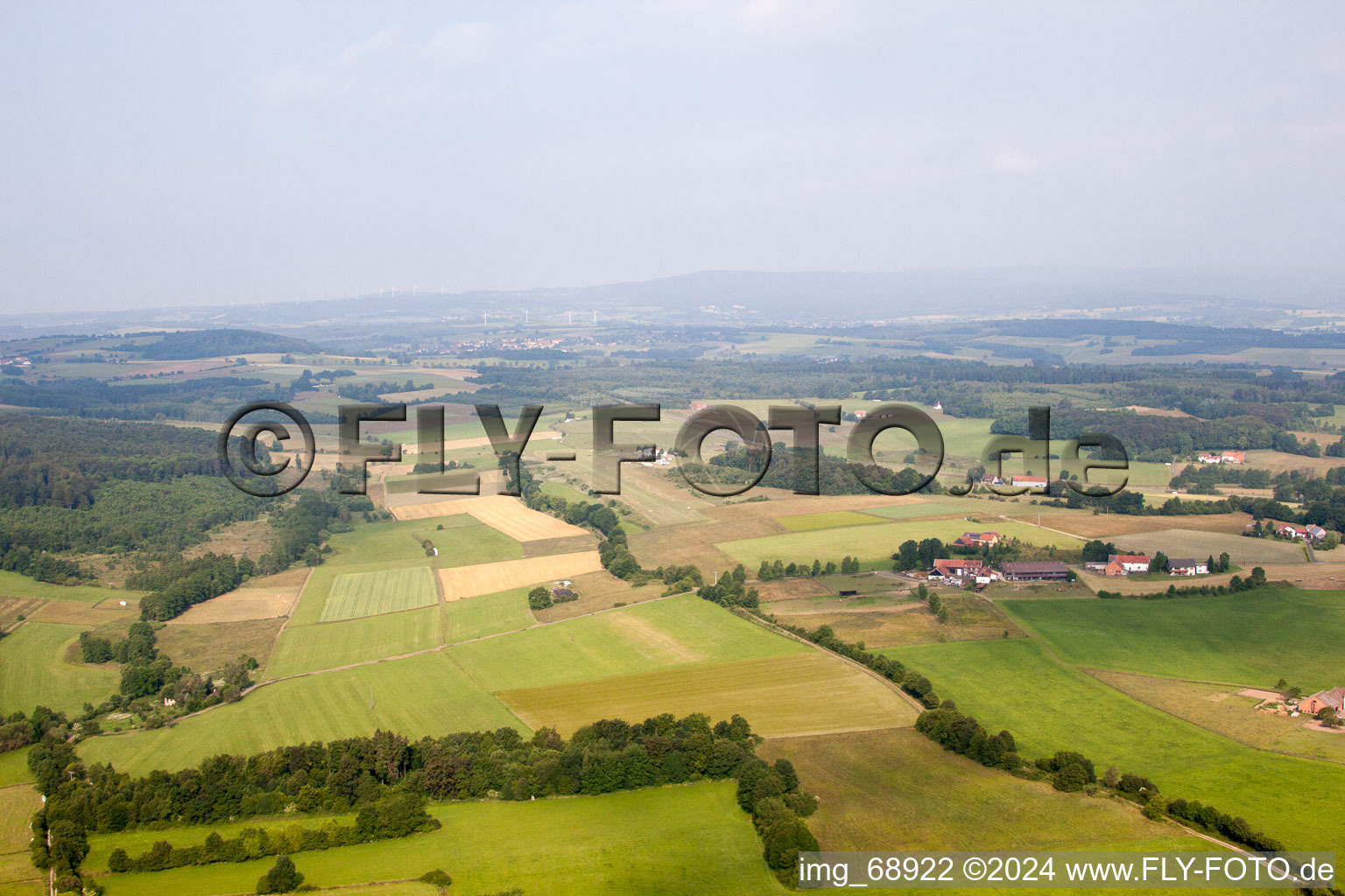 Fulda Jossa, UL from the east in the district Jossa in Hosenfeld in the state Hesse, Germany