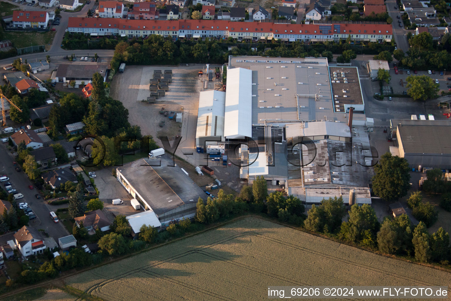 Rheintal Frozen Food (Frosta AG) in the district Roxheim in Bobenheim-Roxheim in the state Rhineland-Palatinate, Germany