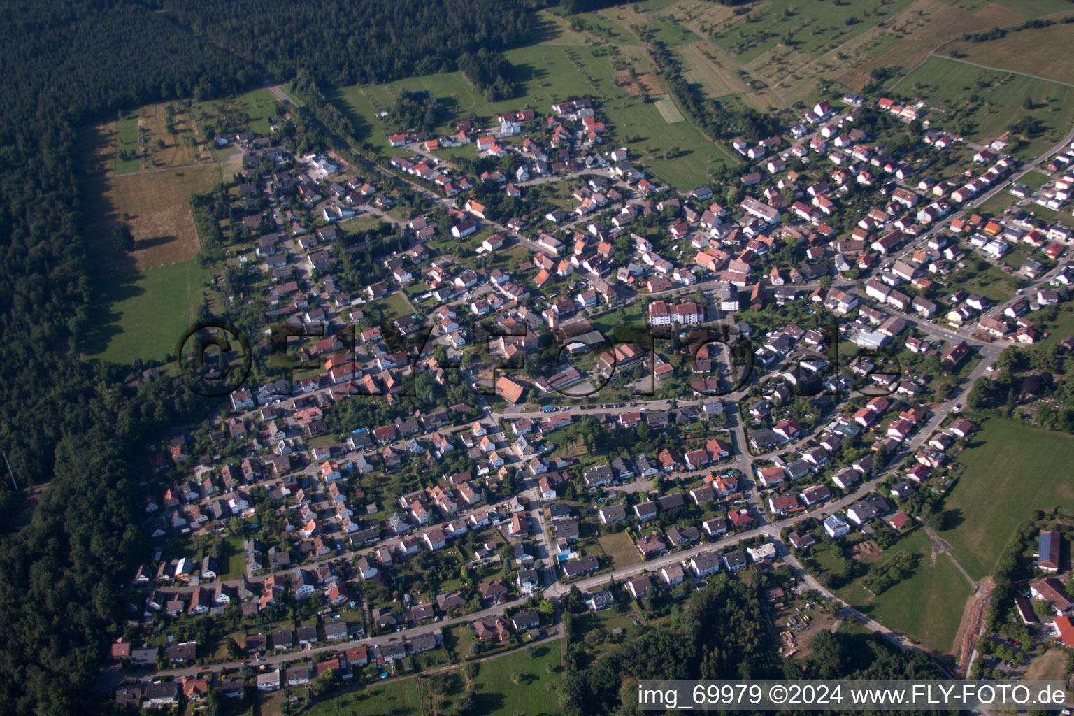 District Hohenwart in Pforzheim in the state Baden-Wuerttemberg, Germany