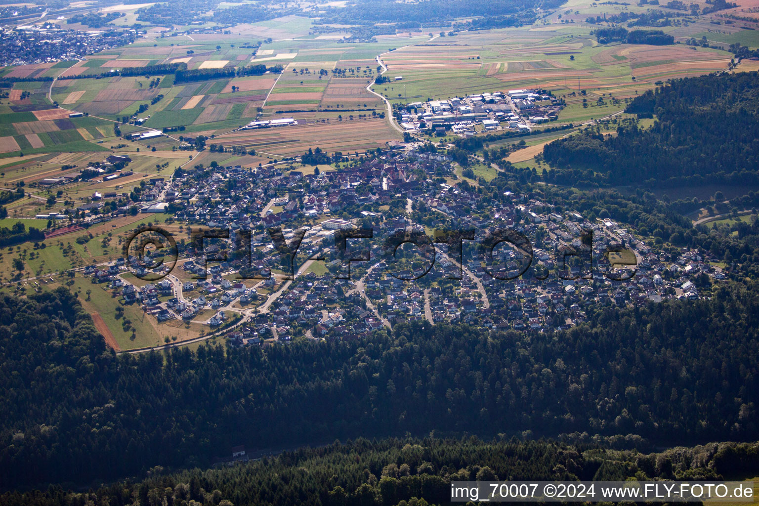 Tiefenbronn in the state Baden-Wuerttemberg, Germany