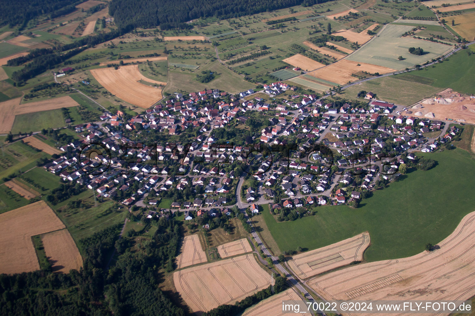 Lehningen in the state Baden-Wuerttemberg, Germany