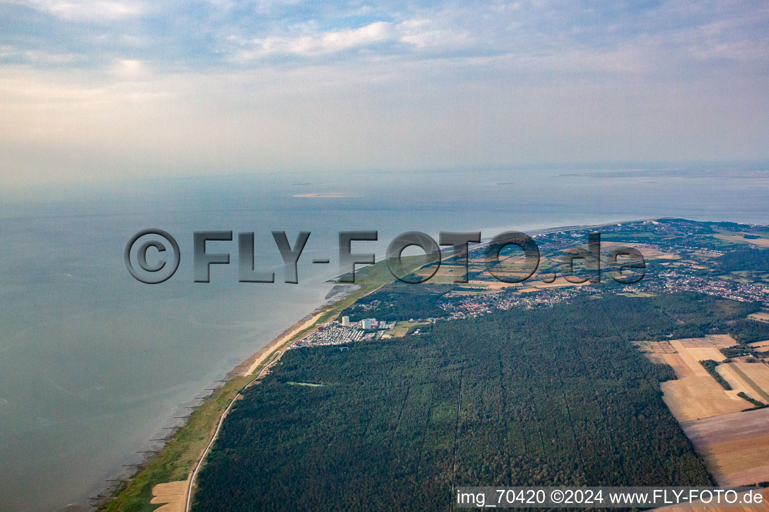 District Sahlenburg in Cuxhaven in the state Lower Saxony, Germany