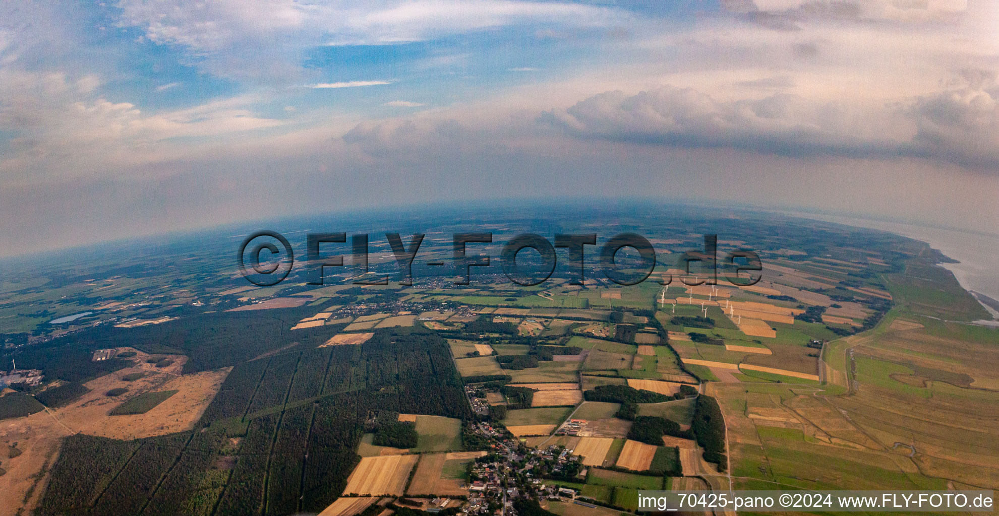 District Oxstedt in Cuxhaven in the state Lower Saxony, Germany