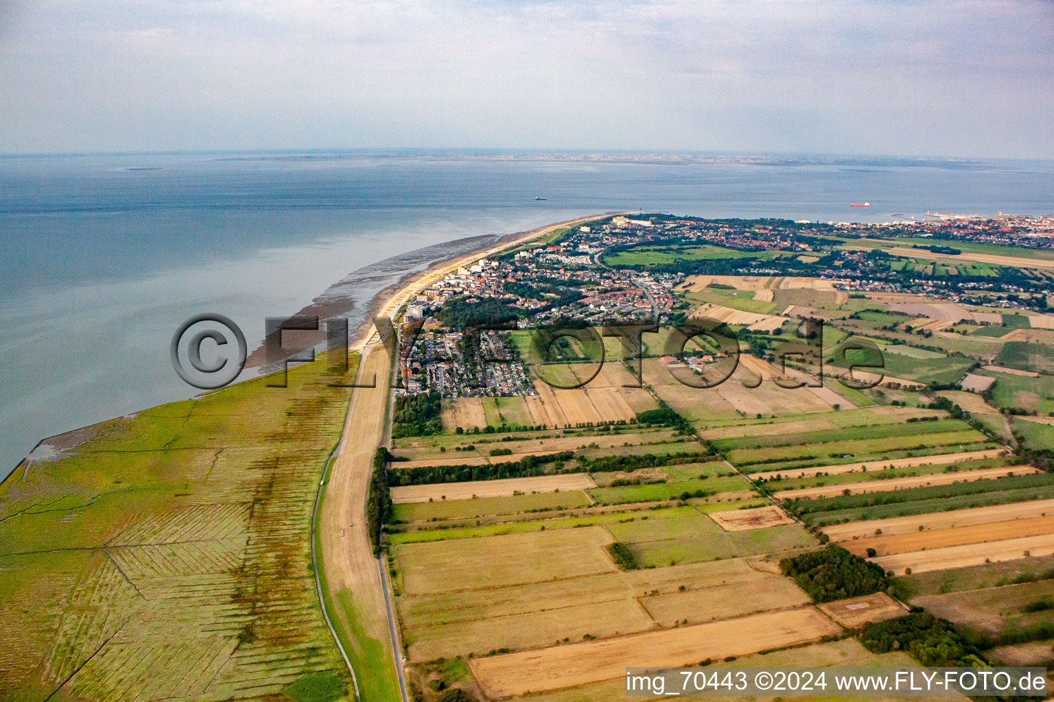 Beach in the district Duhnen in Cuxhaven in the state Lower Saxony, Germany