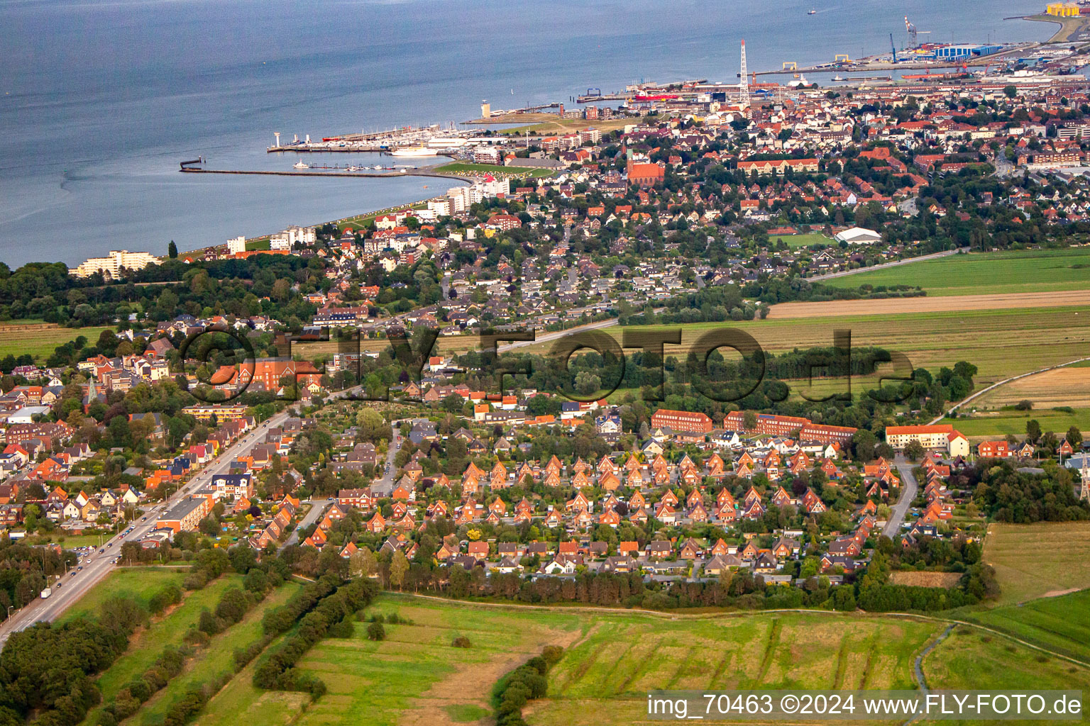 District Döse in Cuxhaven in the state Lower Saxony, Germany