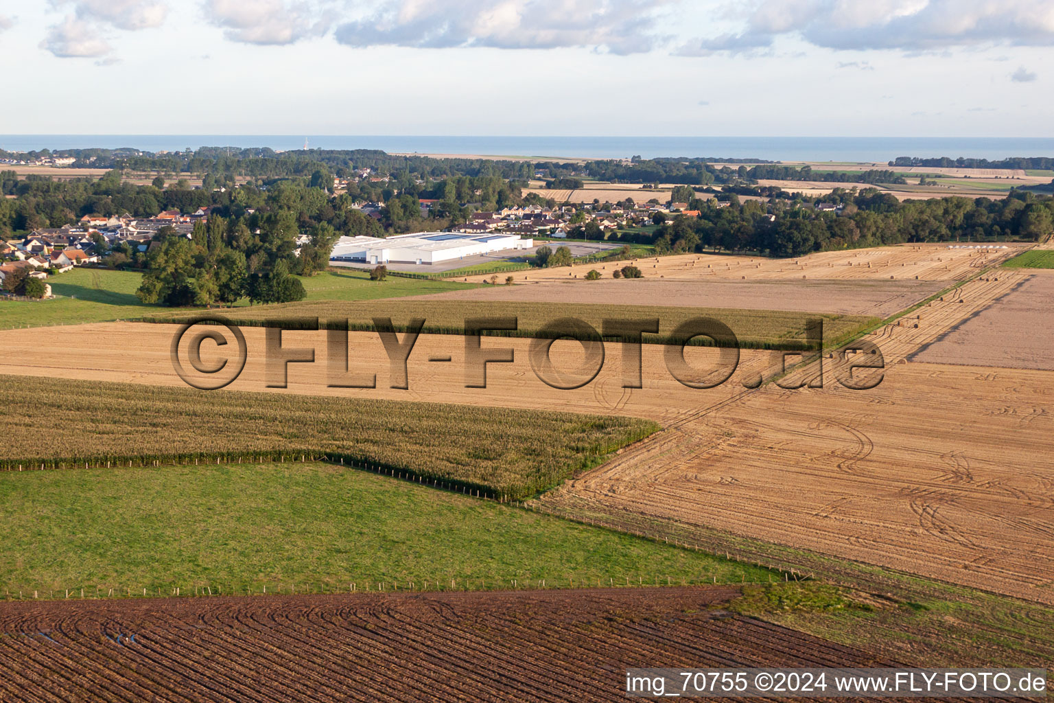 Béthencourt-sur-Mer in the state Somme, France