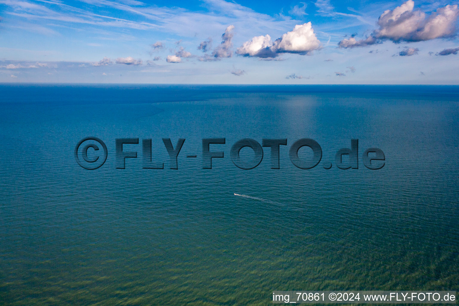 Channel in Ault in the state Somme, France