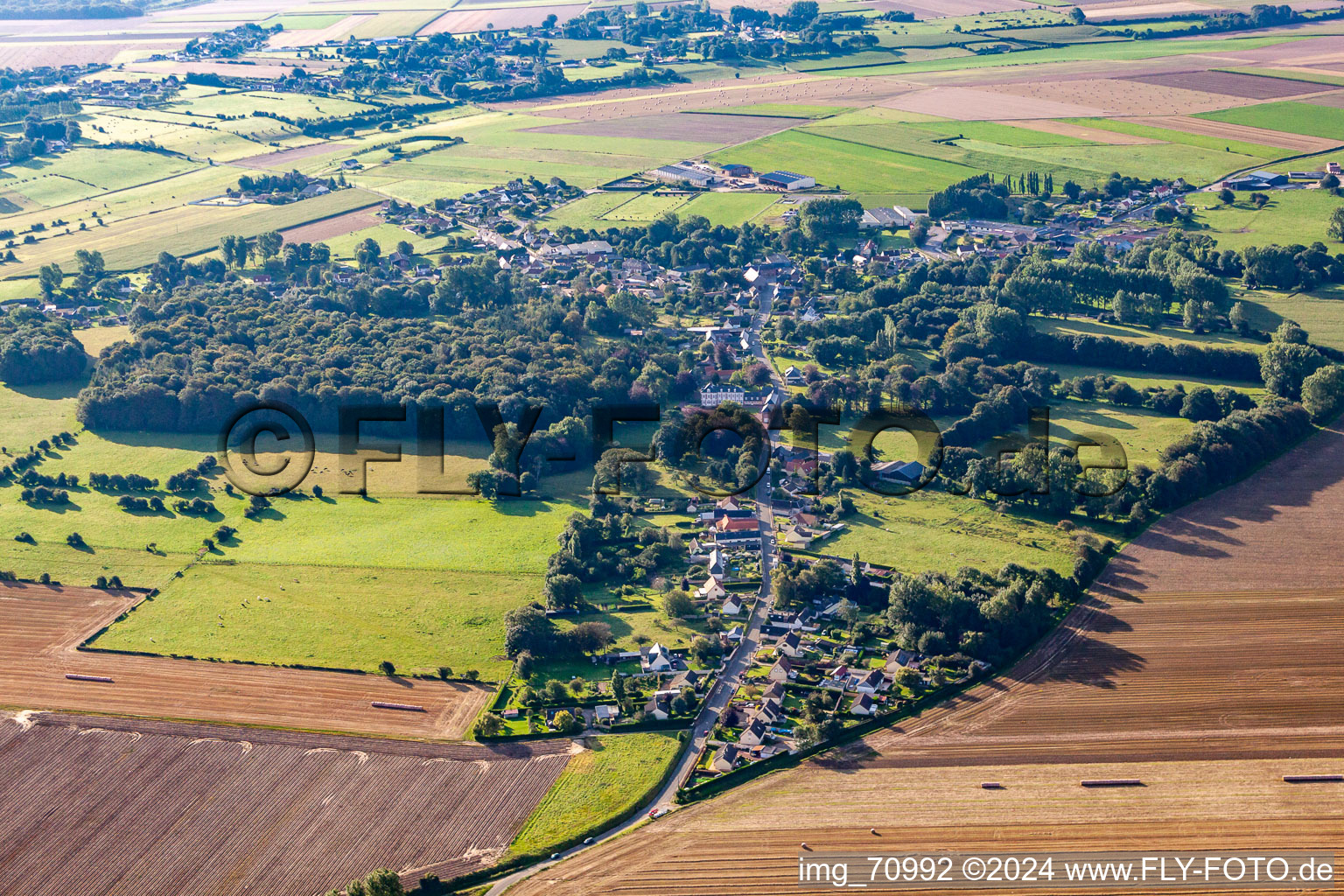 Vaudricourt in the state Somme, France