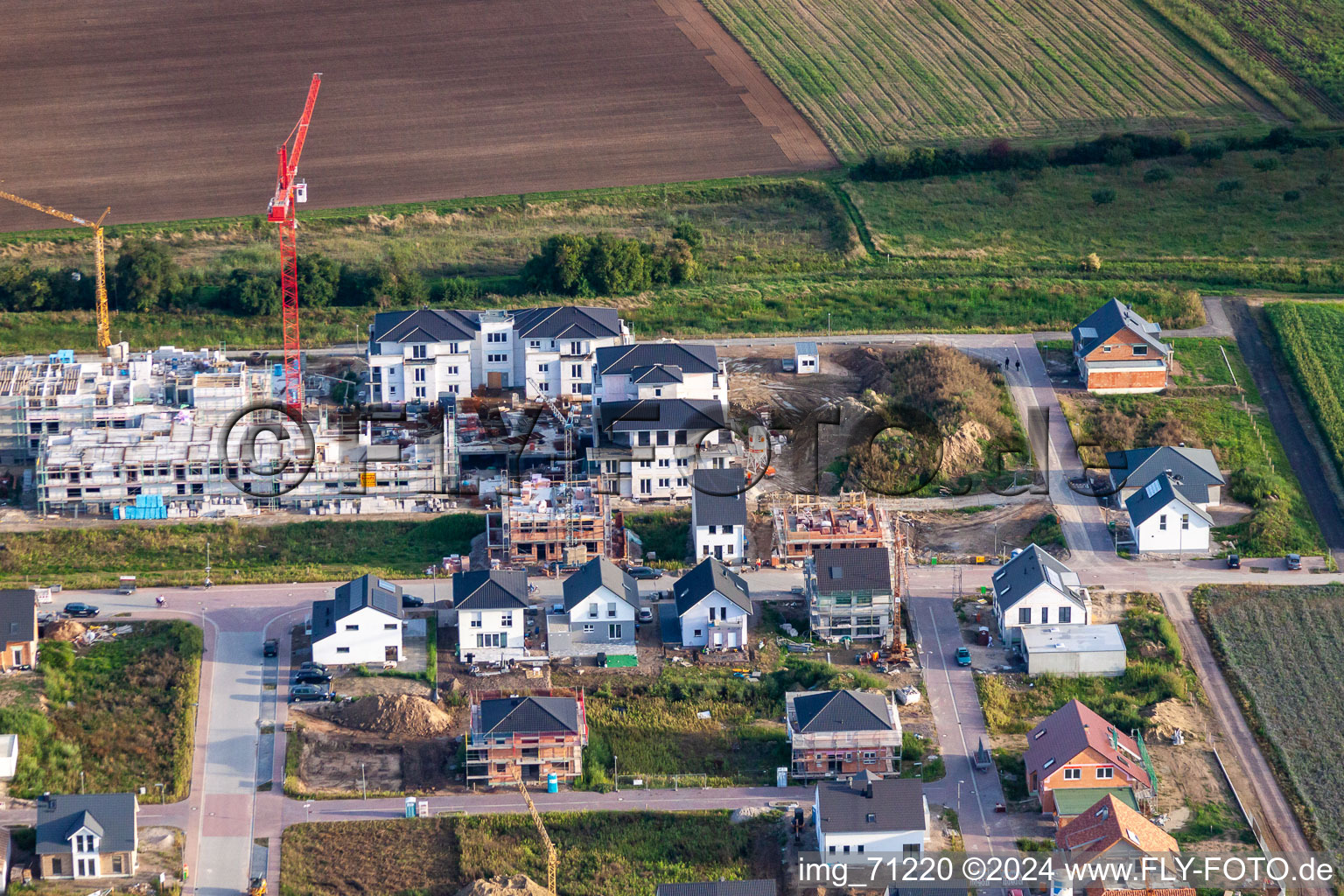 WBG residential home in the district Schauernheim in Dannstadt-Schauernheim in the state Rhineland-Palatinate, Germany