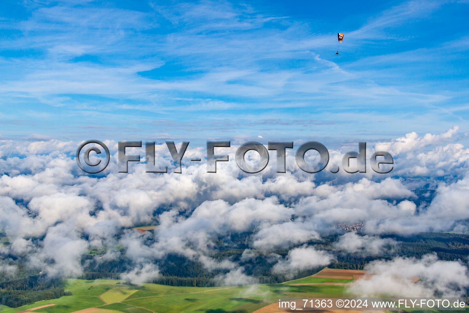 Cloud Dancer in the district Biesendorf in Engen in the state Baden-Wuerttemberg, Germany