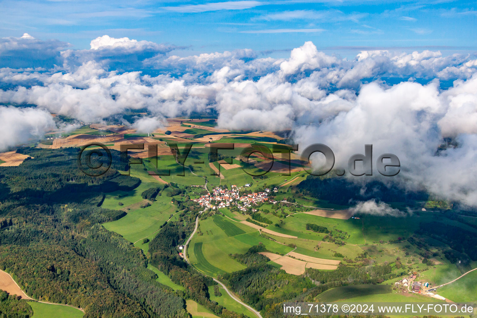 District Zimmerholz in Engen in the state Baden-Wuerttemberg, Germany