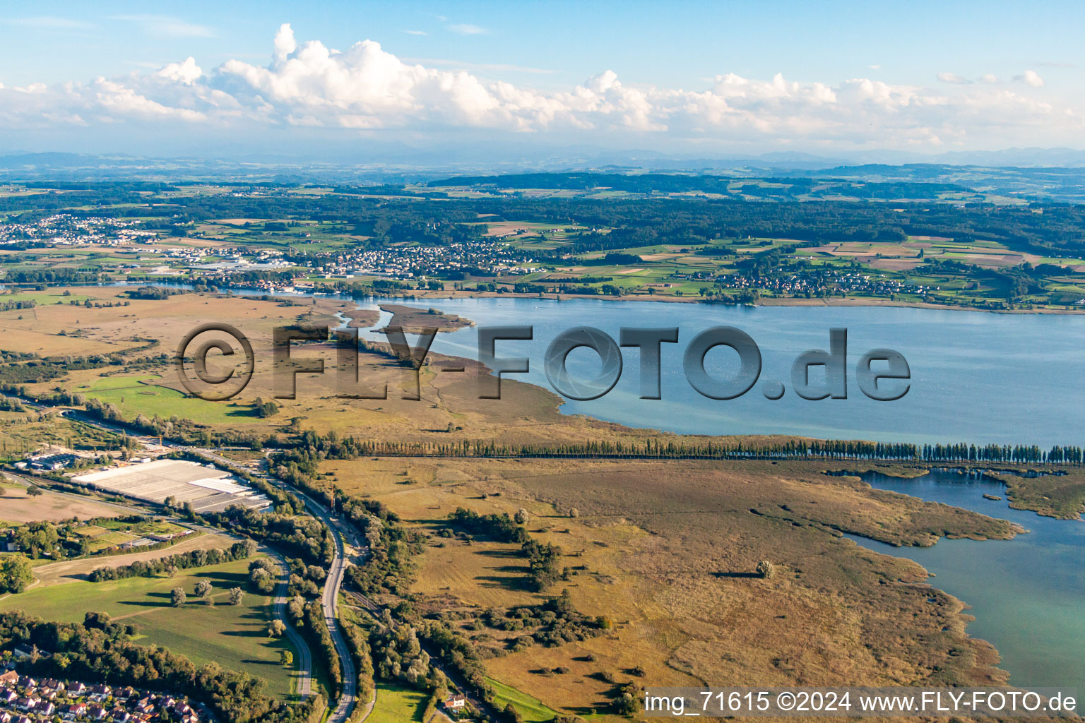 Wollmatinger Ried in Reichenau in the state Baden-Wuerttemberg, Germany