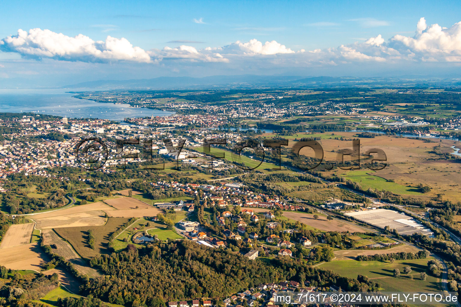 Village on the banks of the area Lake Constance in the district Waldsiedlung in Reichenau in the state Baden-Wurttemberg, Germany