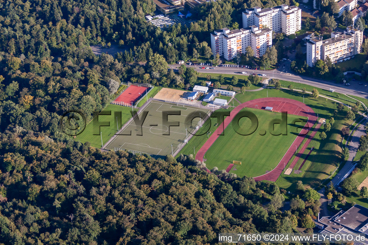 Sports center in the district Wollmatingen in Konstanz in the state Baden-Wuerttemberg, Germany