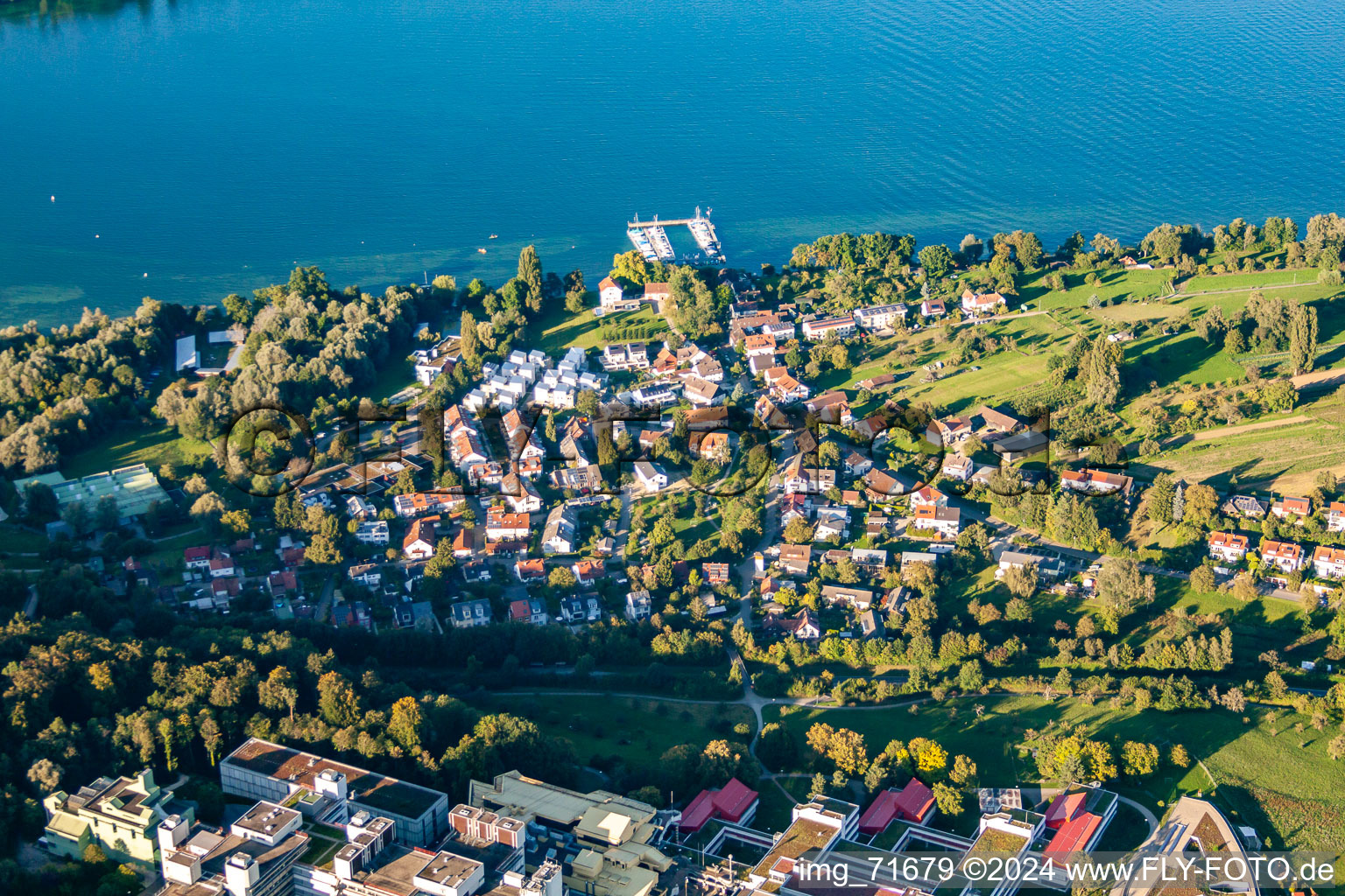 District Egg in Konstanz in the state Baden-Wuerttemberg, Germany