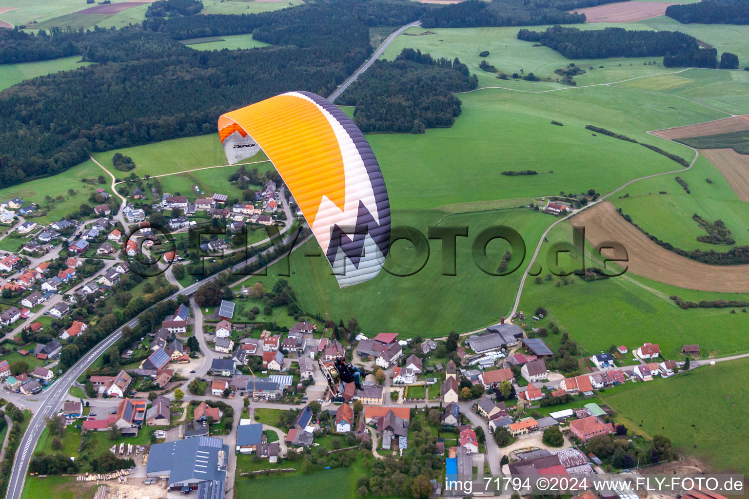 District Worndorf in Neuhausen ob Eck in the state Baden-Wuerttemberg, Germany