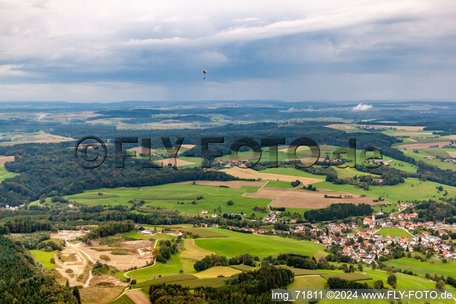 Burgtal in the district Hoppetenzell in Stockach in the state Baden-Wuerttemberg, Germany