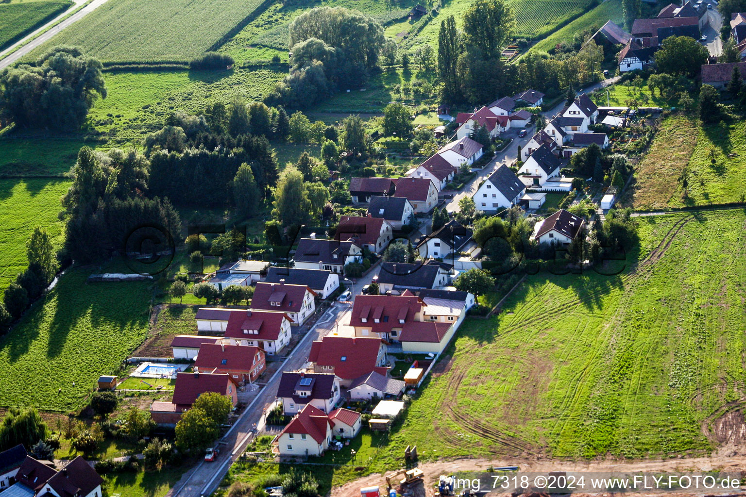 Mühlstr in Barbelroth in the state Rhineland-Palatinate, Germany