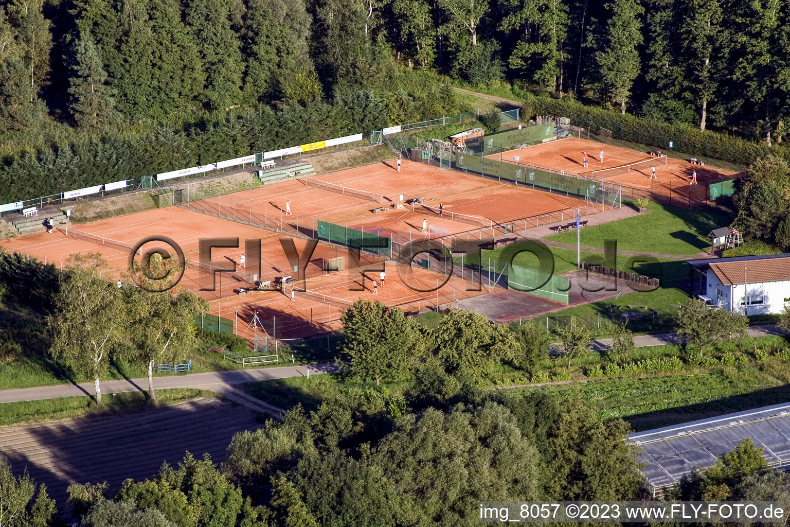 Tennis club in Steinfeld in the state Rhineland-Palatinate, Germany