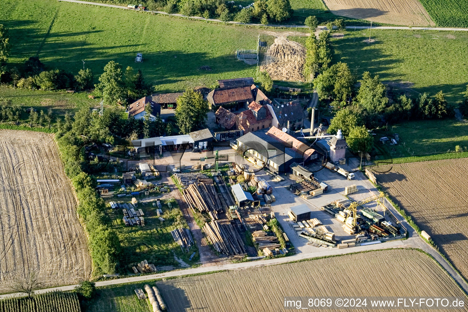 Schaidter Mill (Orth sawmill) in the district Schaidt in Wörth am Rhein in the state Rhineland-Palatinate, Germany