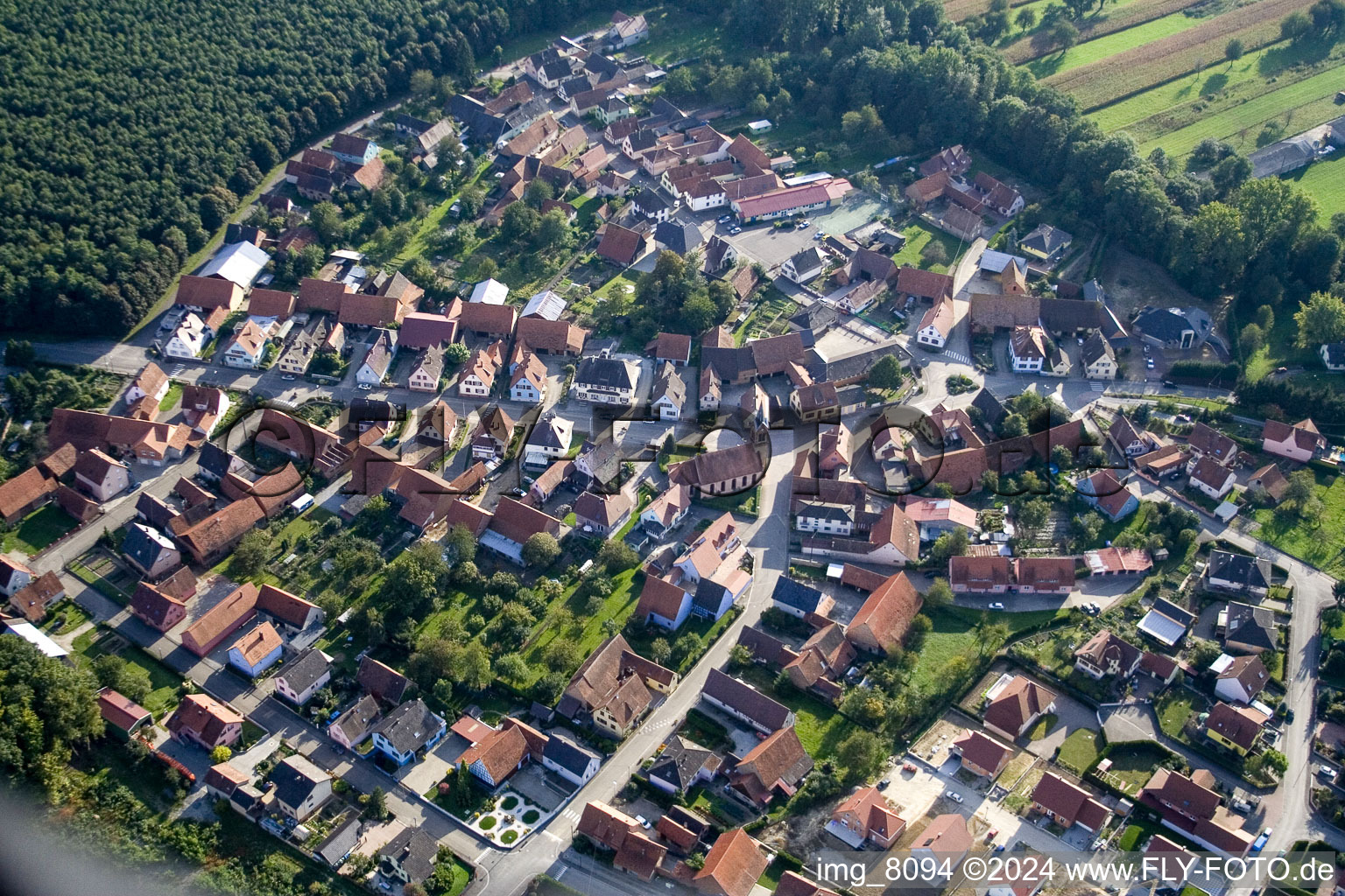 Schaffhausen pres Seltz in Schaffhouse-près-Seltz in the state Bas-Rhin, France