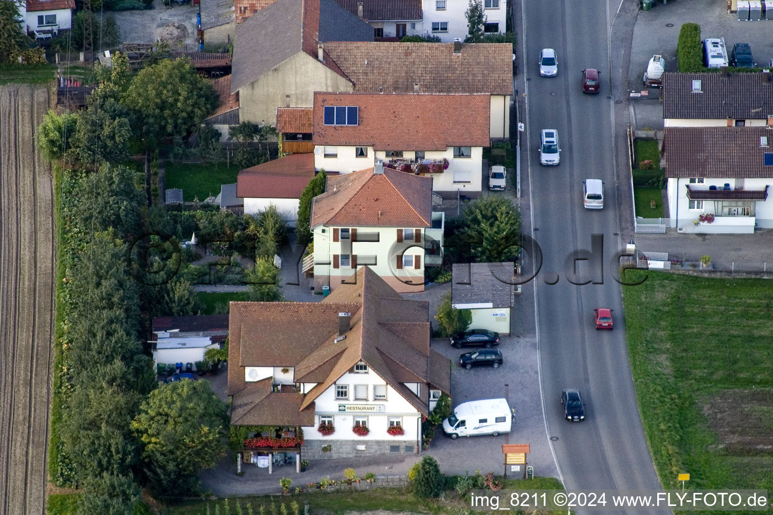 Rooms, Restaurant Gaukel in the district Urloffen in Appenweier in the state Baden-Wuerttemberg, Germany