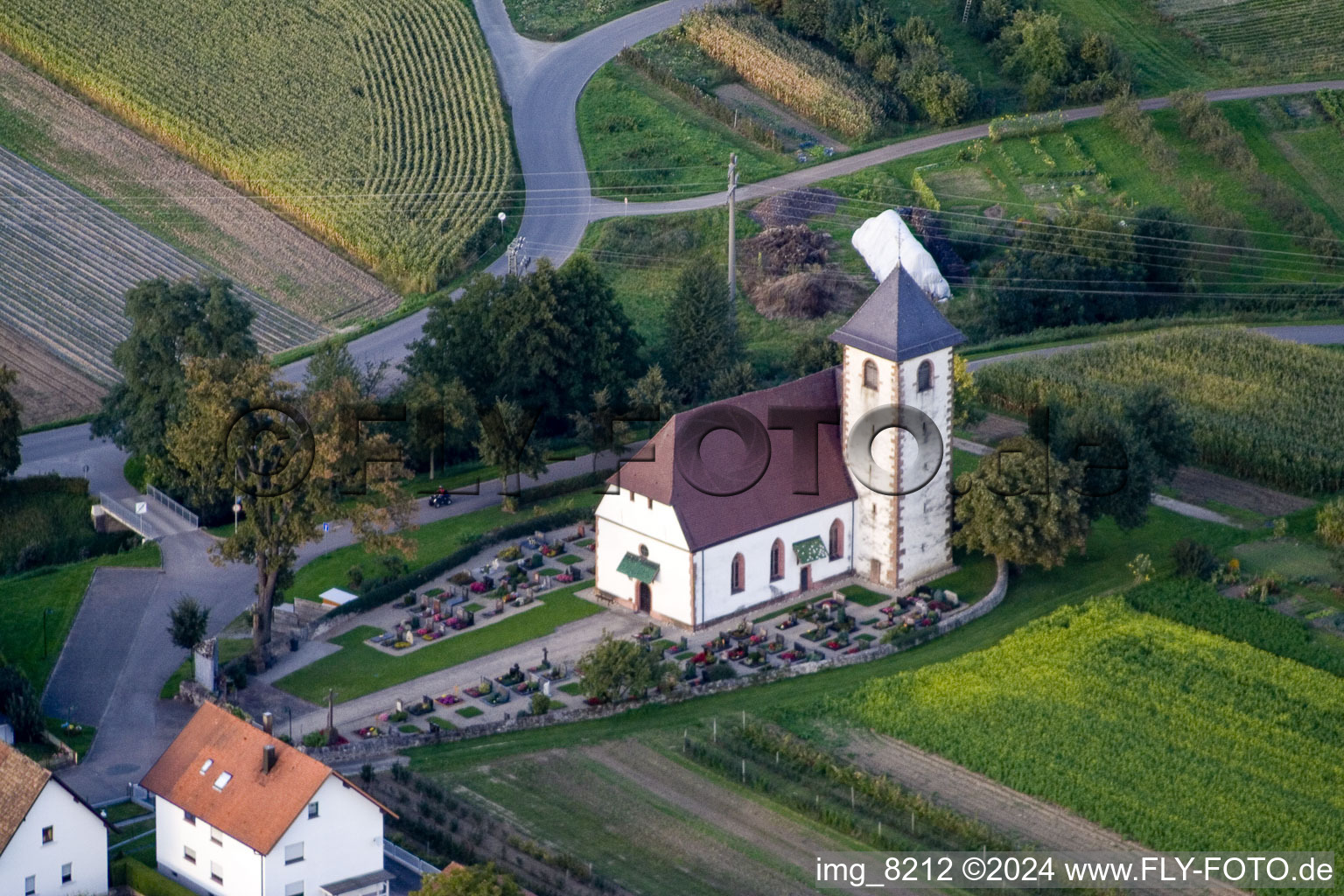 Churches building the chapel Zimmern in the district Zimmern in Appenweier in the state Baden-Wurttemberg