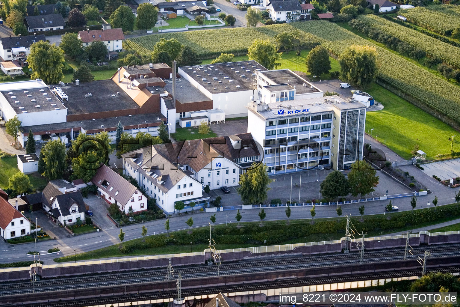 Klocke Pharma in the district Urloffen in Appenweier in the state Baden-Wuerttemberg, Germany